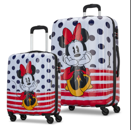 Minnie Blue Dots American Tourister Disney Legends Dots 2 Piece Set (CO / L)