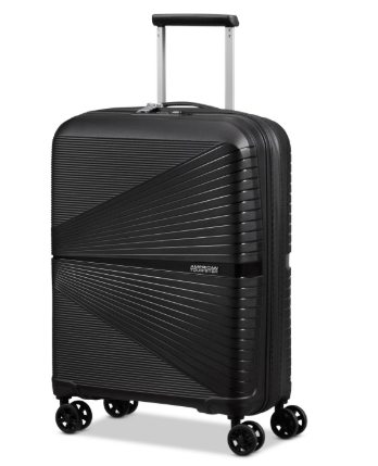 Airconic Carry-On (55cm / 20”) – Black | Ultra-Light Hard-Shell Luggage